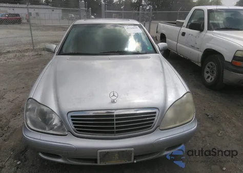 2000 Mercedes-Benz S 500 from USA, damaged, VIN WDBNG75J5YA098491